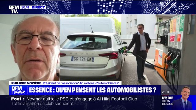 Hausse du prix des carburants: L'accalmie a été de courte durée , regrette Philippe Nozière (40 millions d'automobilistes)