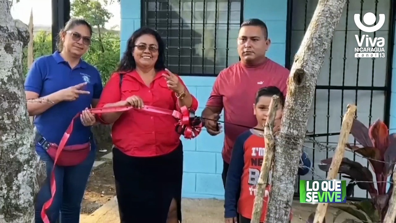 Alcaldía de Dolores entrega viviendas dignas a cuatro familias