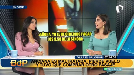 Adulta mayor denuncia maltrato por aerolínea y pierde vuelo para su cita médica