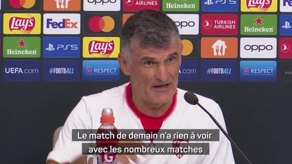 Séville - Mendilibar ne fait pas attention aux mauvaises stats face à City et Guardiola