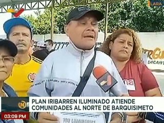 Lara | Más de 50 luminarias fueron entregadas en el Plan Iribarren Iluminado