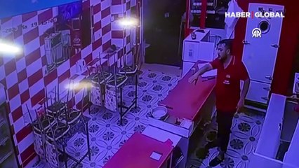 Kilis'te silahlı kavga! O anlar kamerada