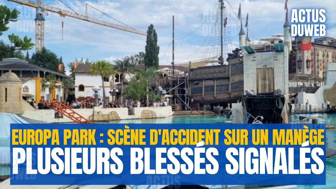Europa Park : Scène d'accident sur un manège - Plusieurs blessés signalés