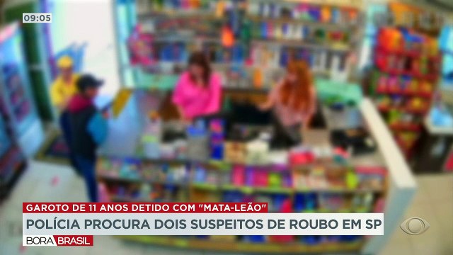Polícia procura por dois suspeitos de roubo em São Paulo