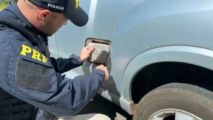PRF apreende 64 quilos de cocaína em Montana na BR-277 em Prudentópolis
