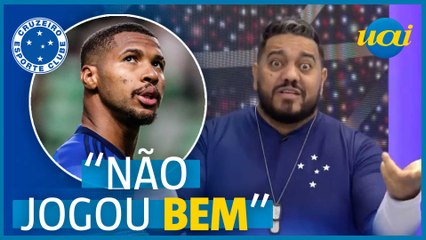 Hugão culpa Wesley e Pepa por derrota do Cruzeiro
