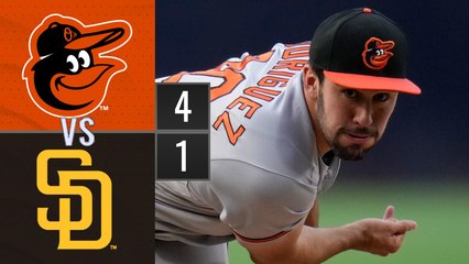 Resumen Orioles de Baltimore vs Padres de San Diego MLB 14-08-2023