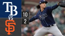 Resumen Rays de Tampa Bay vs Gigantes de San Francisco MLB 14-08-2023