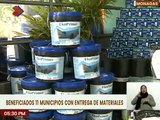 Gobierno Bolivariano entrega materiales a bricomiles del edo. Monagas