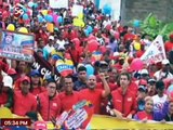 Ciudadanos del edo. Delta Amacuro marcharon en respaldo al Presidente Nicolás Maduro