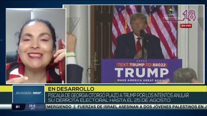 Fiscalía acusa a Trump por anular su derrota electoral en 2020