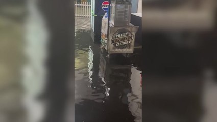 Heavy rain floods Mason as Western & Southern Open continues in Cincinnati