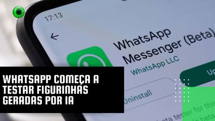 WhatsApp começa a testar figurinhas geradas por IA