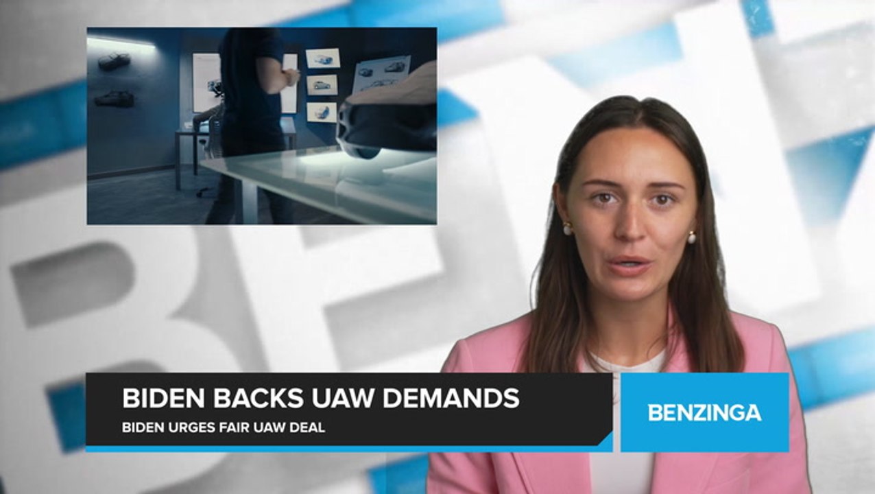 Biden Pushes for Job Security and Wages in Automaker-UAW Talks