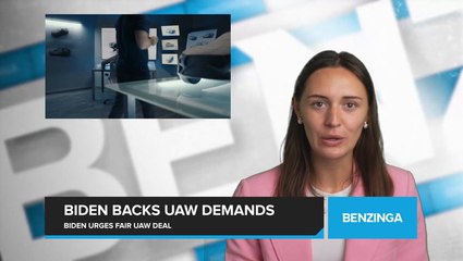 Biden Pushes for Job Security and Wages in Automaker-UAW Talks