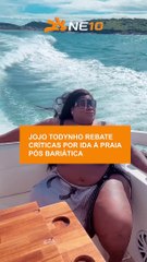 JOJO TODYNHO REBATE CRÍTICAS POR IDA À PRAIA PÓS BARIÁTICA