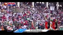 Beating Retreat _ Attari–Wagah Border Ceremony _ Independence Day 2023 _ V6 Teenmaar (1)