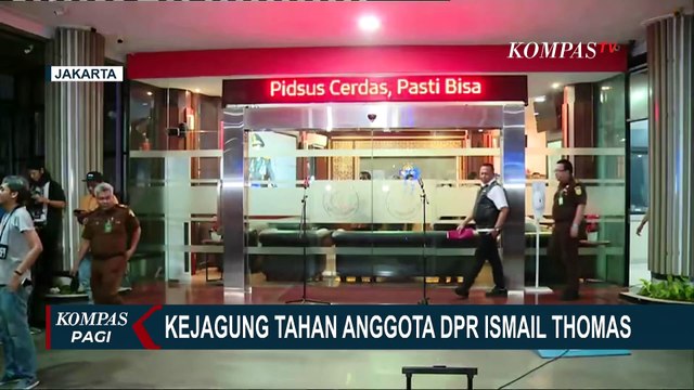 Anggota DPR Fraksi PDI-P, Ismail Thomas Ditahan Akibat Terlibat Kasus Korupsi Pertambangan