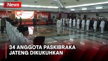 34 Anggota Paskibraka Jateng Dikukuhkan Bacapres Partai Perindo Ganjar Pranowo