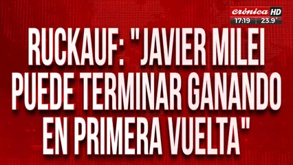 Carlos Ruckauf comparó el modelo económico de Milei con el de Menem
