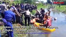 Aksi Kapolda Jambi Terjun Bersih-Bersih Sampah di Sungai, Sambut HUT Kemerdekaan