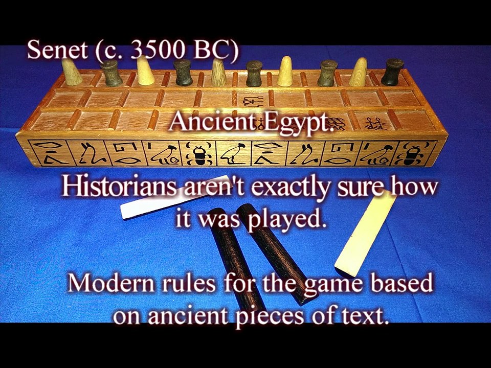 The First Board Game & First Video Game video Dailymotion