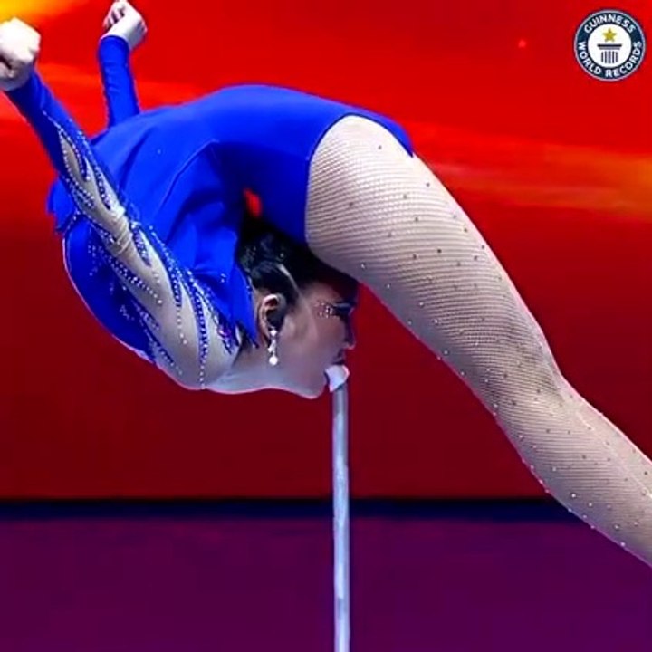 The Marinelli bend is one of the most extreme contortion positions ...