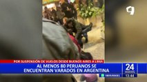 Al menos 80 peruanos se encuentran varados en aeropuerto de Argentina