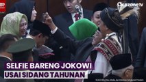 Momen Sekjen PKS hingga Erick Thohir Ajak Selfie Jokowi Usai Sidang Tahunan