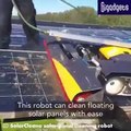 Robot Cleaner for Floating Solar Panels #shorts #viral #shortsvideo #video #innovationhub