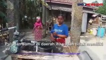 Warga Manfaatkan Air Sungai di Jambi, Kemarau sebabkan Puluhan Sumur Mengering