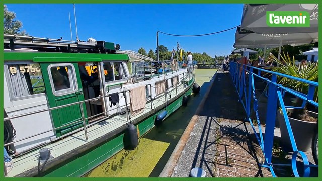 A la découverte de l'écluse de Leers-Nord, sur le canal de l'Espierre