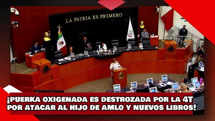 ¡VEAN! ¡puerka oxigenada es destrozada por la 4T por atacar al hijo de AMLO y los nuevos libros!