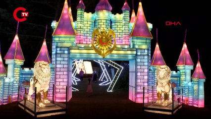 TÜRKİYENİN İLK IŞIK FESTİVALİ ZİYARETÇİLERE KAPILARINI AÇTI