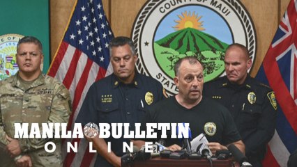 Hawaii wildfire death toll surpasses 100 -- Governor