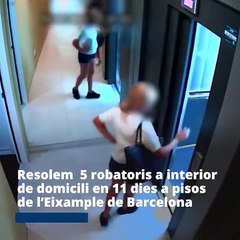 Detenidas 'in fraganti' dos ladronas en Barcelona