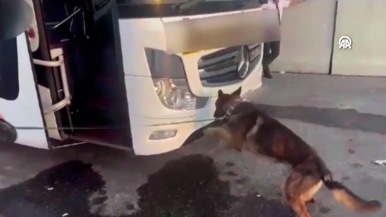 Uyuşturucu ele geçirilen otobüsün muavini tutuklandı