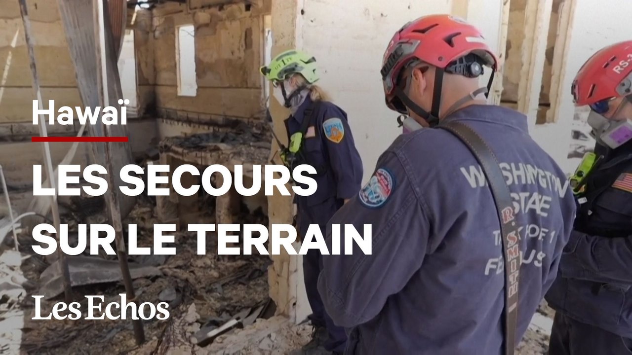 Hawaï : les secours s’intensifient sur le terrain, le bilan humain dépasse les 100 morts