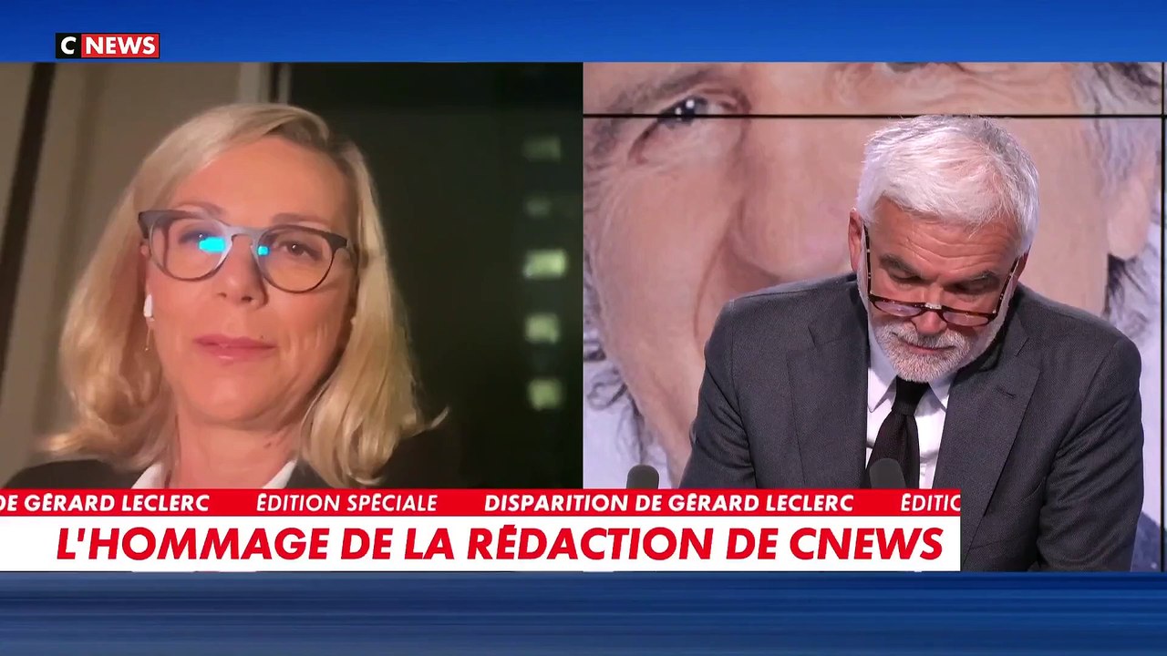 Décès de Gérard Leclerc - Laurence Ferrari se souvient du journaliste ce matin en direct sur CNews : « C'était un grand journaliste, il savait défendre ses convictions et en même temps il était respecté » - Regardez