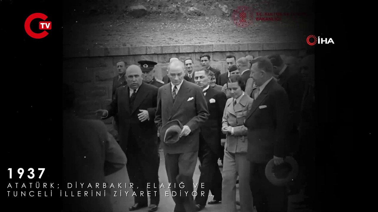 Atatürk'ün hiç bilinmeyen görüntüleri ortaya çıktı