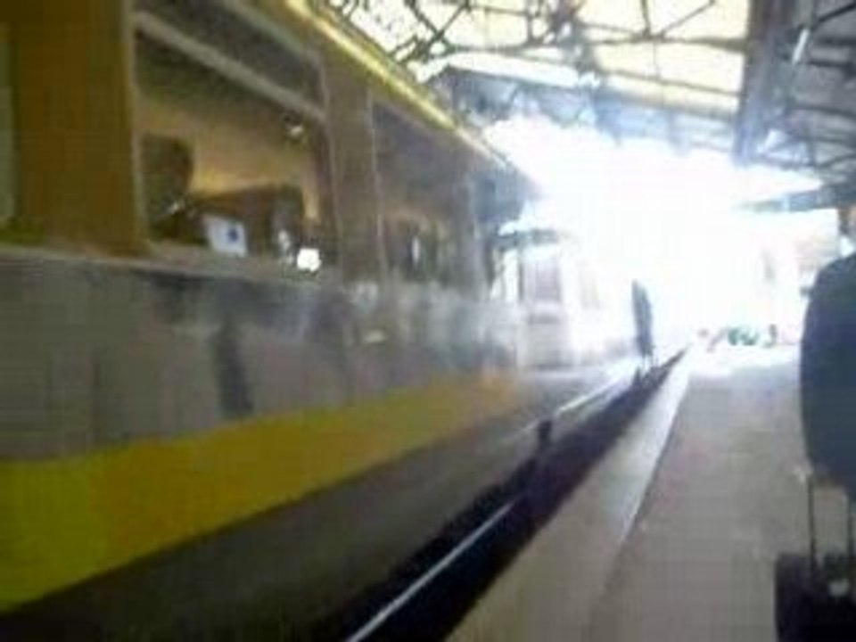 Andando en la estacion