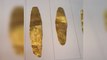 Edirne'de antik Roma dönemine ait 3 altın obje ele geçirildi