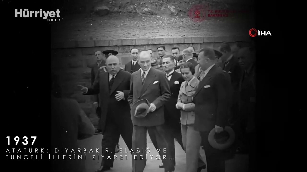 Atatürk'ün hiç bilinmeyen görüntüleri ortaya çıktı