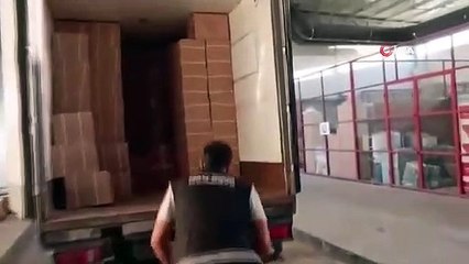 23 millions de cigarettes et de macarons illégaux saisis à Adana, 2 suspects arrêtés