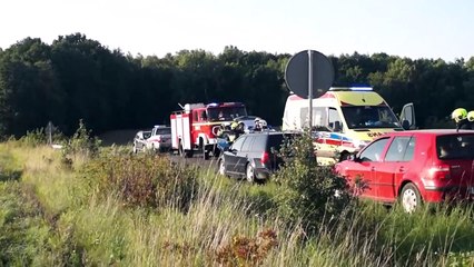 Pijany kierowca spowodował kolizję i próbował uciec. W aucie zostawił 5-latka