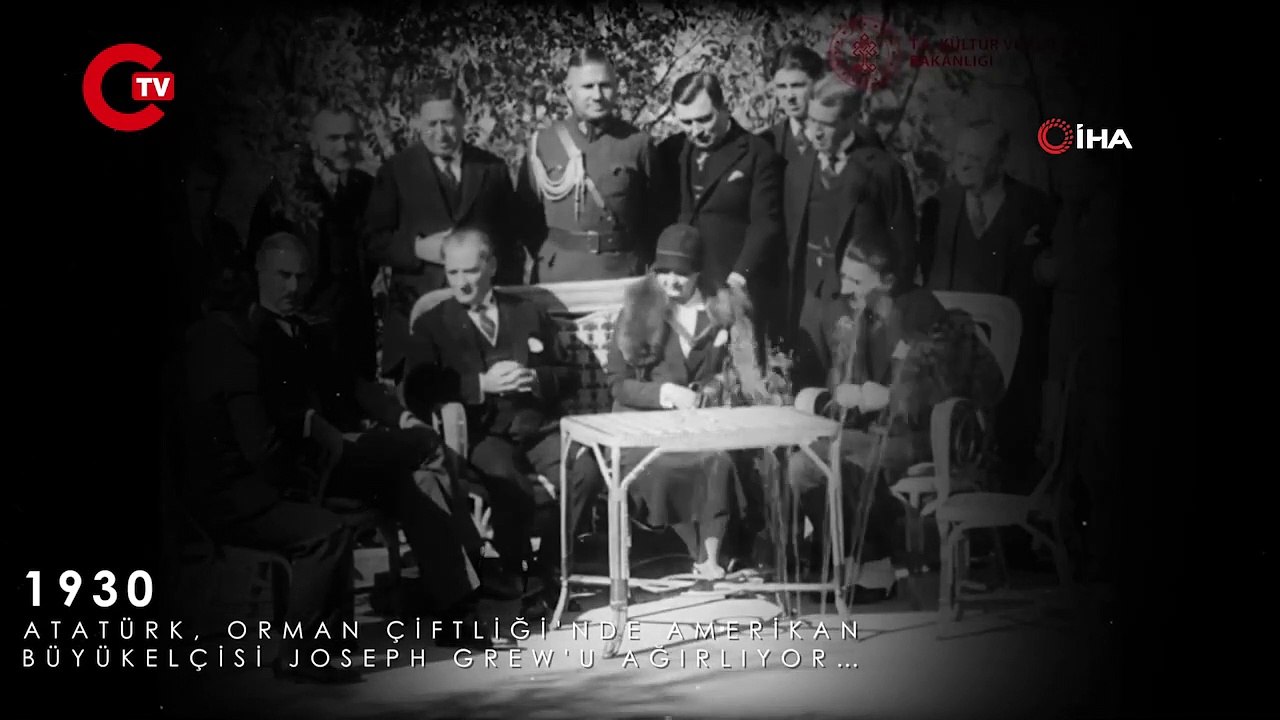 Atatürk’ün hiç bilinmeyen görüntüleri ortaya çıktı