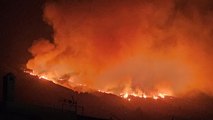 Las imágenes del incendio forestal de Tenerife