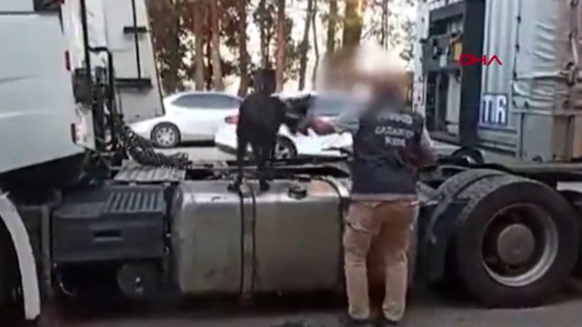 Gaziantep'te TIR'da 29,5 kilo eroin ele geçirildi