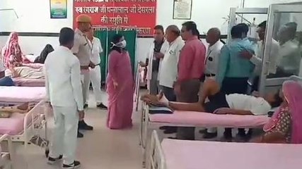 पाली: संभागीय आयुक्त का औचक निरीक्षण, अस्पताल में व्यवस्थाओं को लेकर कही ये बात