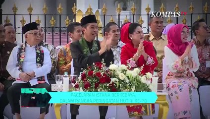 Pagelaran Kebaya Di Istana Peringati HUT RI Ke-78